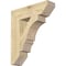 Ekena Millwork Balboa Slat Rough Sawn Bracket, Douglas Fir, 6"W x 24"D x 28"H BKT06X24X28BOA06RDF - alternate 1